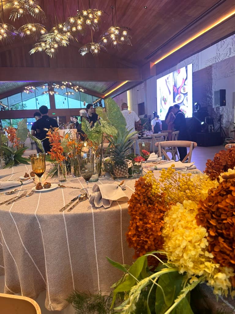 Table set-up by Spruce.